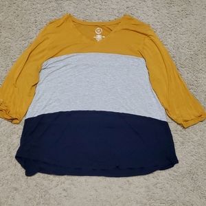 Womens 3/4 top